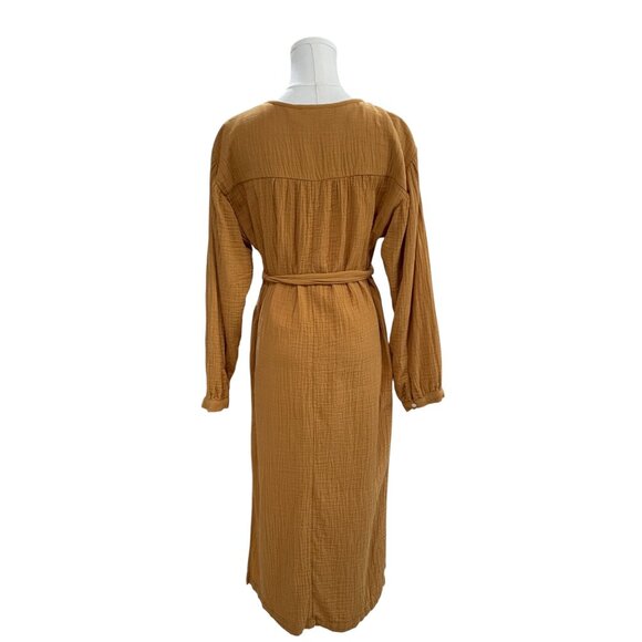 Universal Thread Cotton Midi Dress Cottagecore Prairie Soft Girl Minimalist XS - Picture 8 of 9